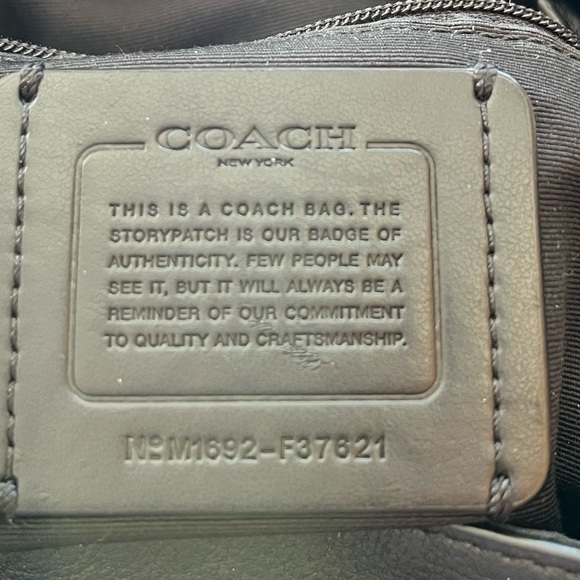 Coach Billie Mini Backpack Style no. F37621, Black leather - Picture 14 of 14